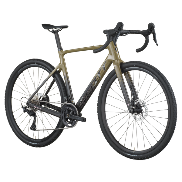 велосипед SCOTT ADDICT GRAVEL 40 зелено/чорний KH 26 - M 425367.8332.008 фото