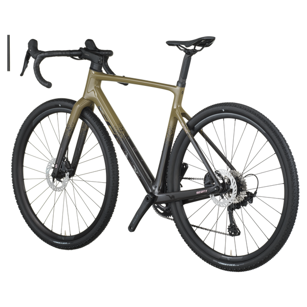 велосипед SCOTT ADDICT GRAVEL 40 зелено/чорний KH 26 - M 425367.8332.008 фото